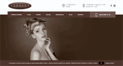 Desktop Screenshot of pracowniafryzjerska.com.pl
